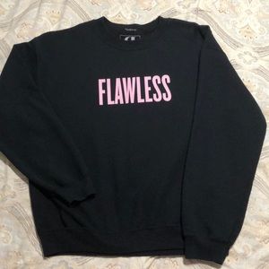 Beyonce Flawless Crew Neck Sweat Shirt